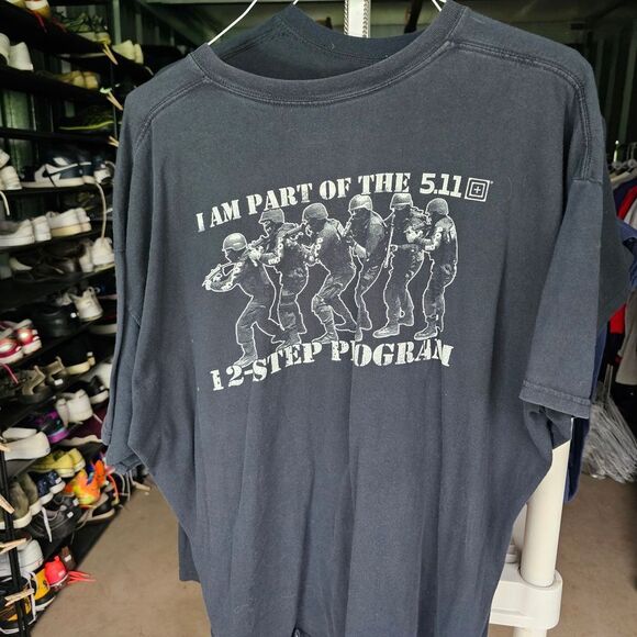 5.11 Tactical Charcoal Graphic Tee - Picture 1 of 4